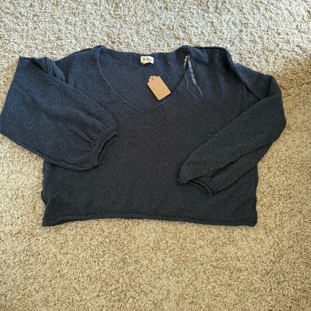 POL Navy Sweater